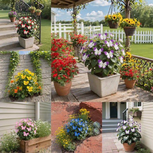 🏆 ПРОДАДЕНИ СА НАД 50 000! 🦋🌸 Семена за цвете Moonlight Butterfly – Засаждане през четирите сезона, многогодишни цветя и зашеметяваща градинска елегантност 🍂