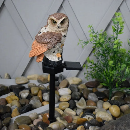 🦉🌕HOT SALE -Led Solar Power Outdoor Garden Waterproof Owl Stake